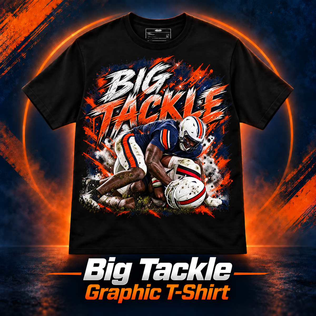 Big Tackle Graphic T-Shirt